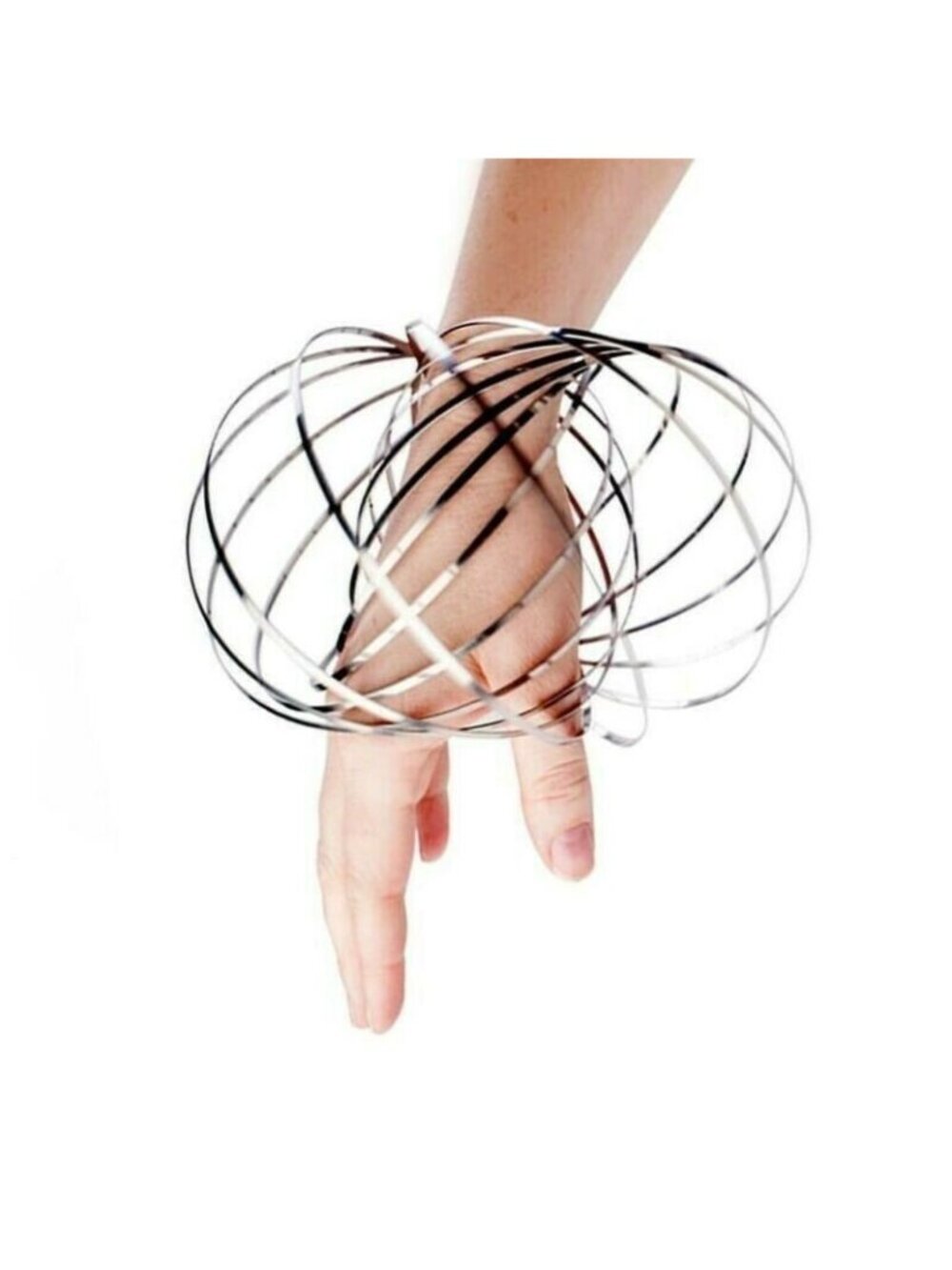 Flux Rings Stress Buster Kinetic Spring Flow Toy NEW Gift Novelty As Seen On TV